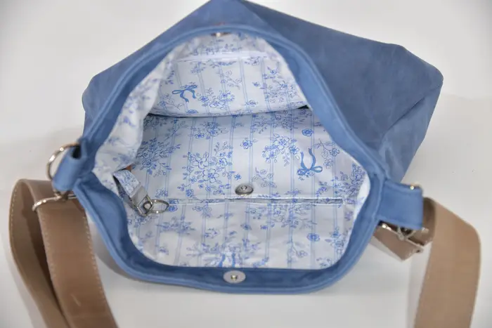leather bag, Iris 26059, unique piece, made on La Palma, Canary Islands, Spain, Europe