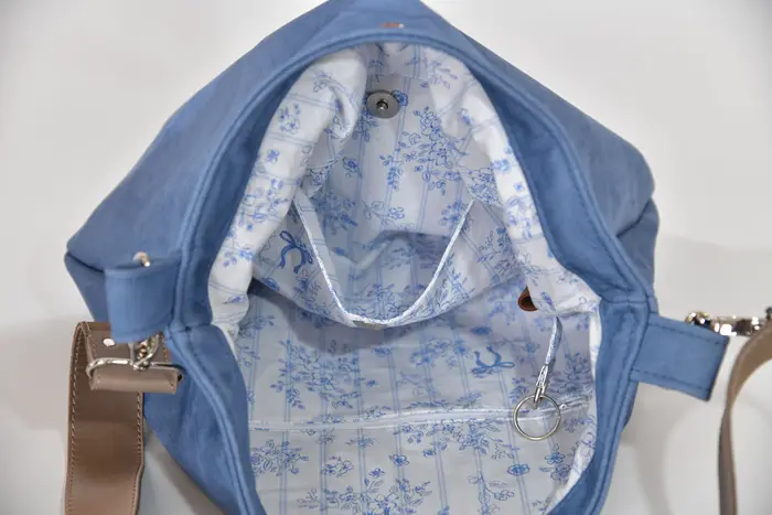 leather bag, Iris 26059, unique piece, made on La Palma, Canary Islands, Spain, Europe