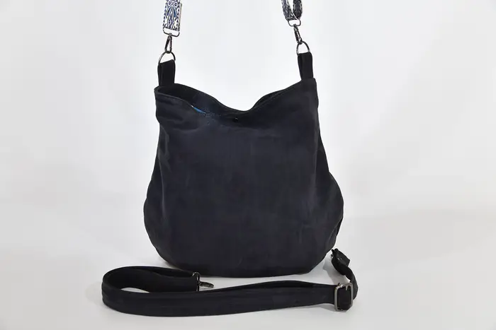 leather bag, Iris 26055, unique piece, made on La Palma, Canary Islands, Spain, Europe