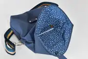 Sam M aus blauem, geschliffenem Nubuckleder
