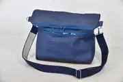 Sam flex M aus geschliffenem, blauem Nubuk-Rindsleder