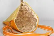 Sam Dia M aus gelbem und pastellgelbem Nappaleder