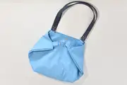 Ledertasche, Sarah playa L aus Rindsnappaleder in himmelblau, Unikat, hergestellt auf La Palma, Kanarische Inseln, Spanien, Europa