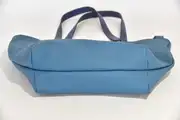Ledertasche, Sarah playa L aus kräftigem, weichem Rindsleder in lagune, Unikat, hergestellt auf La Palma, Kanarische Inseln, Spanien, Europa