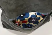 Sam flex M aus nachtblauem Nubuk-Rindsleder