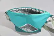 Sam flex M aus Napp Wasserbüffelleder in petrol und türkis
