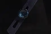 Sam dia S aus geschliffenem Nubuk-Wasserbüffelleder in schwarz