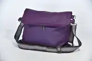 Sam flex M aus violettem, semianilin Nappa-Rindsleder