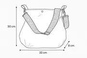 Maßzeichnung Modell Iris S Art. Nr. 26034