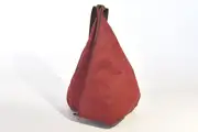 Tim S aus geschliffenem Nubuckleder in bordeaux und braun