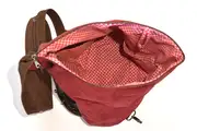 Tim S aus geschliffenem Nubuckleder in bordeaux und braun