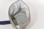 Lederrucksack, Tim S aus grauem Anilin-Nappaleder aus Rindsleder, Unikat, hergestellt auf La Palma, Kanarische Inseln, Spanien, Europa