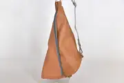 Lederrucksack, Tim S aus Nappa-Wasserbüffelleder in sandgelb, Unikat, hergestellt auf La Palma, Kanarische Inseln, Spanien, Europa