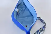 Lederrucksack, Tim S aus Nappa-Rindsleder in sehr blau, Unikat, hergestellt auf La Palma, Kanarische Inseln, Spanien, Europa