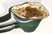 Tim S aus geschliffenem Nubuk-Wasserbüffelleder in tannengrün