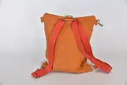 Petra S aus geschliffenem Nubuk-Rindsleder in cognac, Unikat, hergestellt auf La Palma, Kanarische Inseln, Spanien, Europa