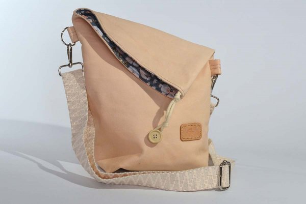 Ledertasche Sam blando beige