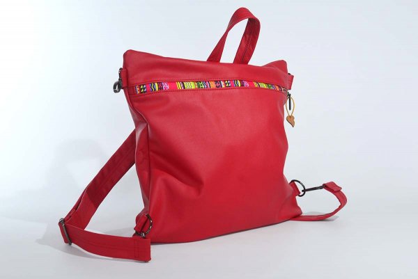 Lederrucksack Modell Petra