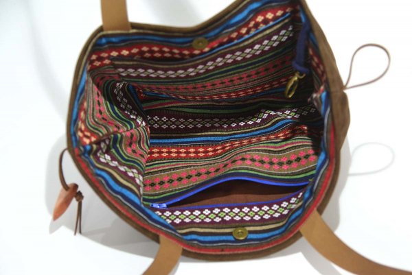 Ledertasche Modell Sarah dunkelbraun
