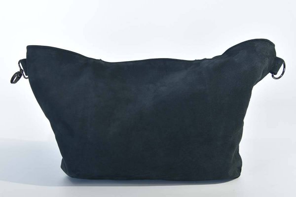 Leather bag model Sarah dark blue