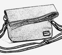 Modell Sam monocolor Zeichnung