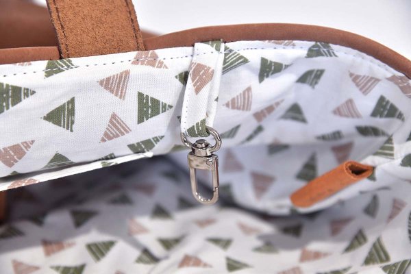 Bolso de cuero modelo Sarah marrón claro