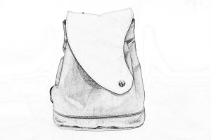 Modell Niki Zeichnung