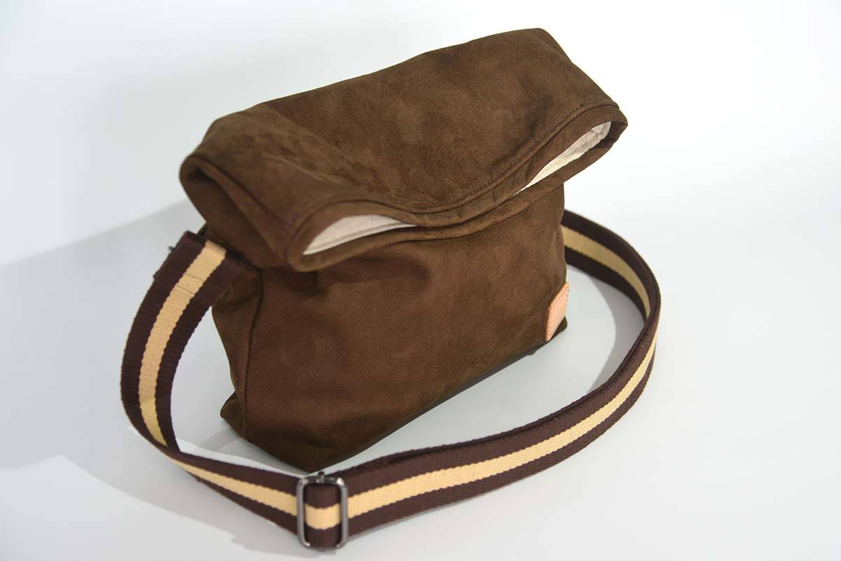 Ledertasche Modell Sam braun