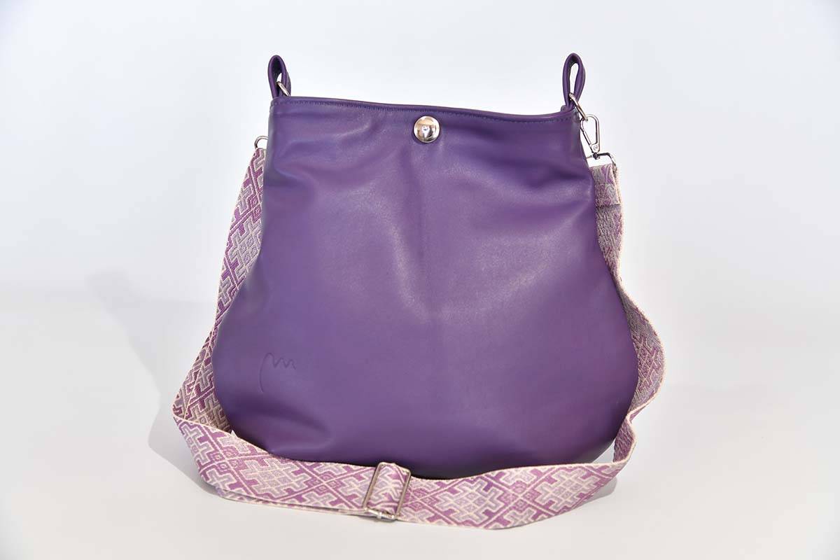 Schultertasche Iris S lila