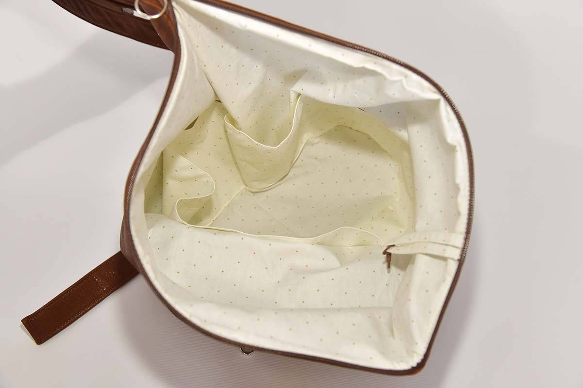 Ledertasche Modell Tim, braun