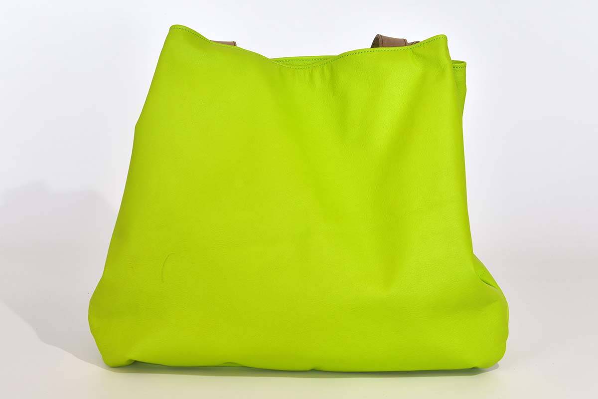 Ledertasche Modell Sarah apfelgrün