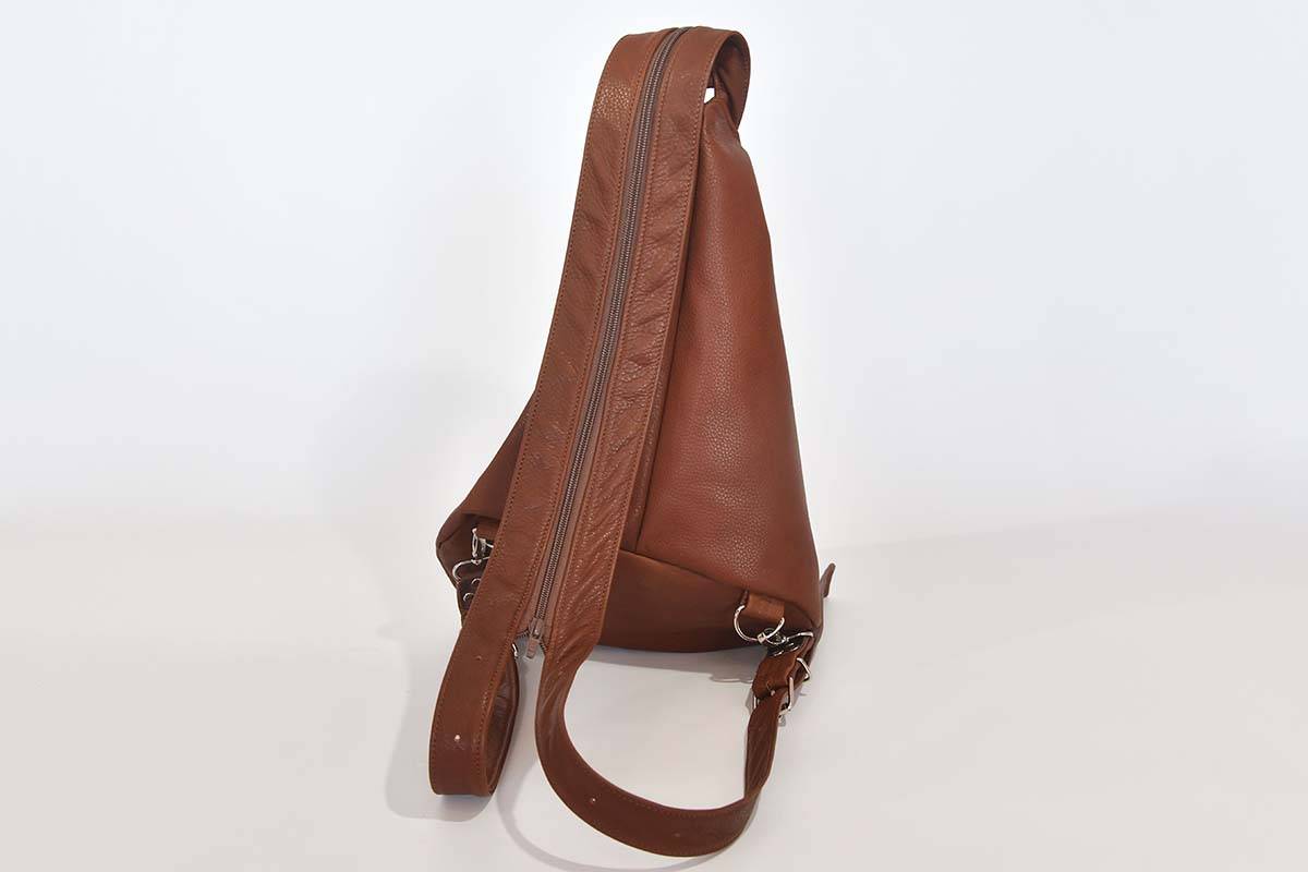 Ledertasche Modell Tim, braun