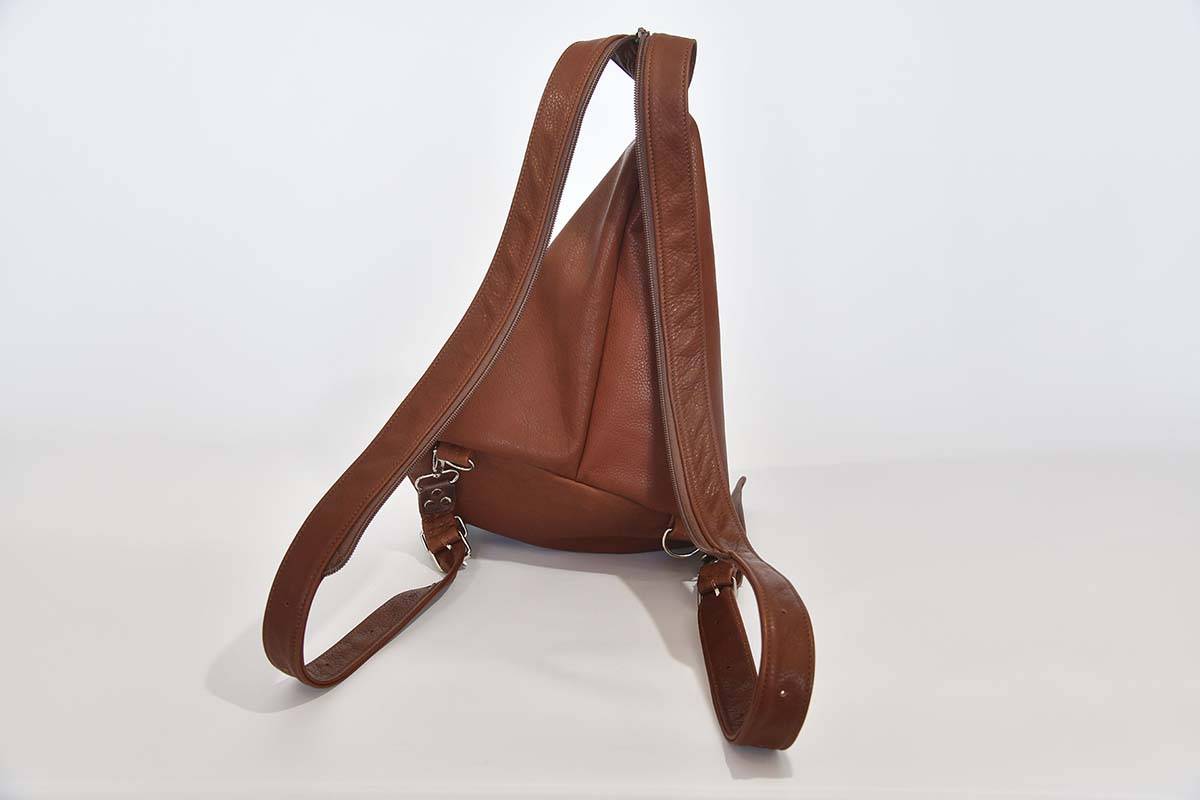 Ledertasche Modell Tim, braun