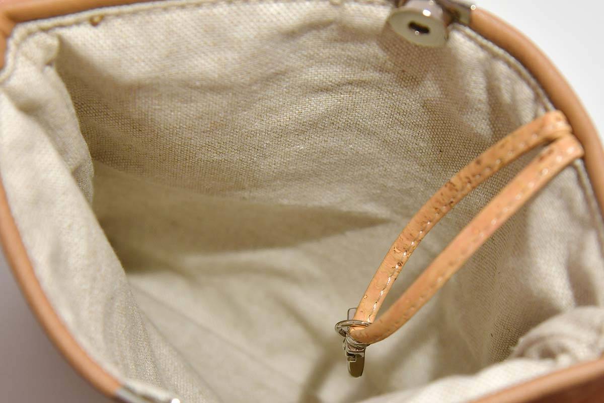Ledertasche Ben dia cognac / hellgelb