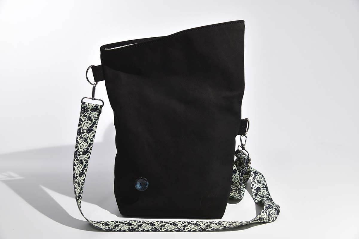 Ledertasche Modell Sam dia schwarz