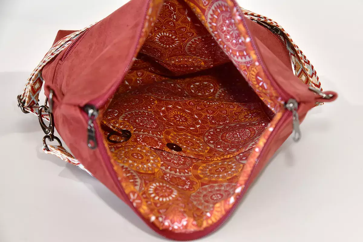 Handgefertigte Ledertasche Sam_flex