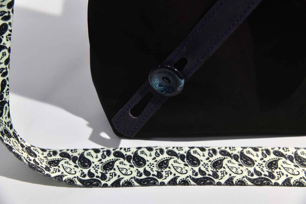 Ledertasche Modell Sam dia schwarz