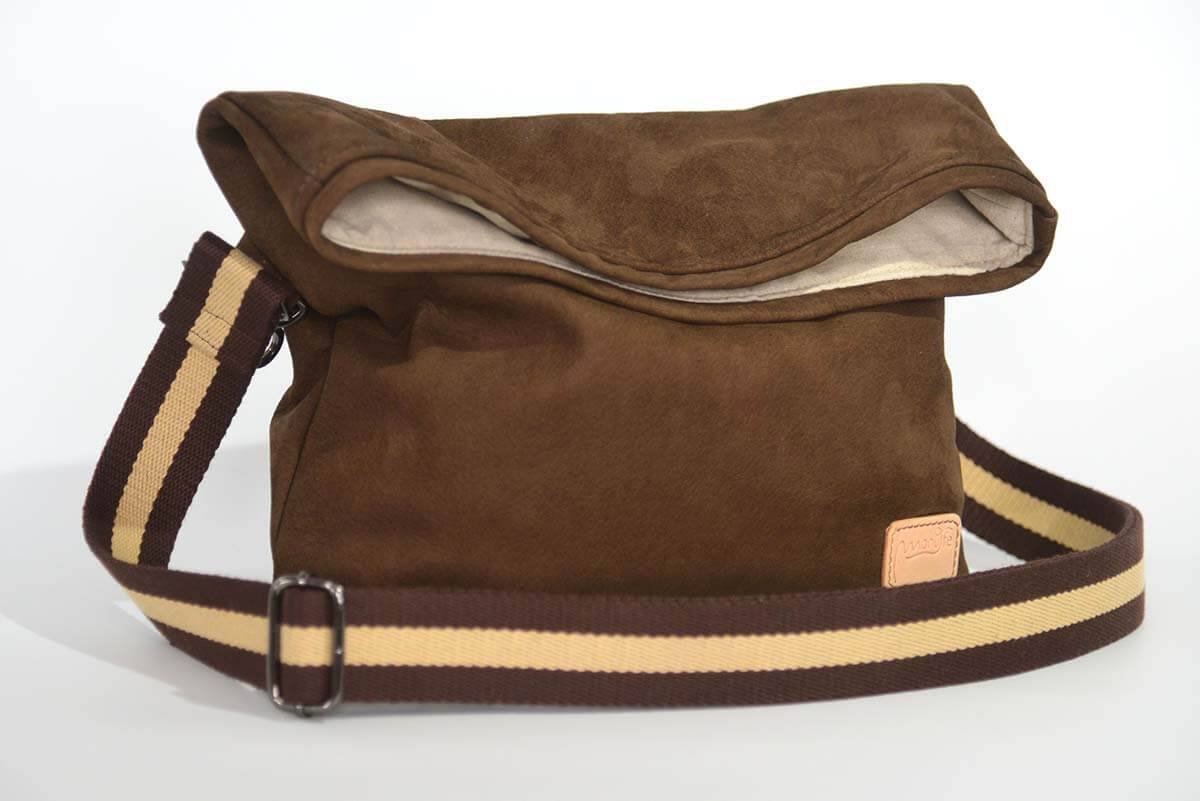 Ledertasche Modell Sam braun