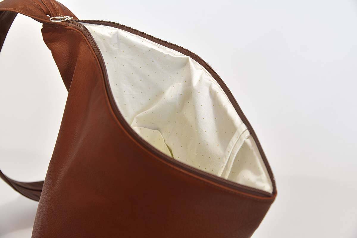 Ledertasche Modell Tim, braun