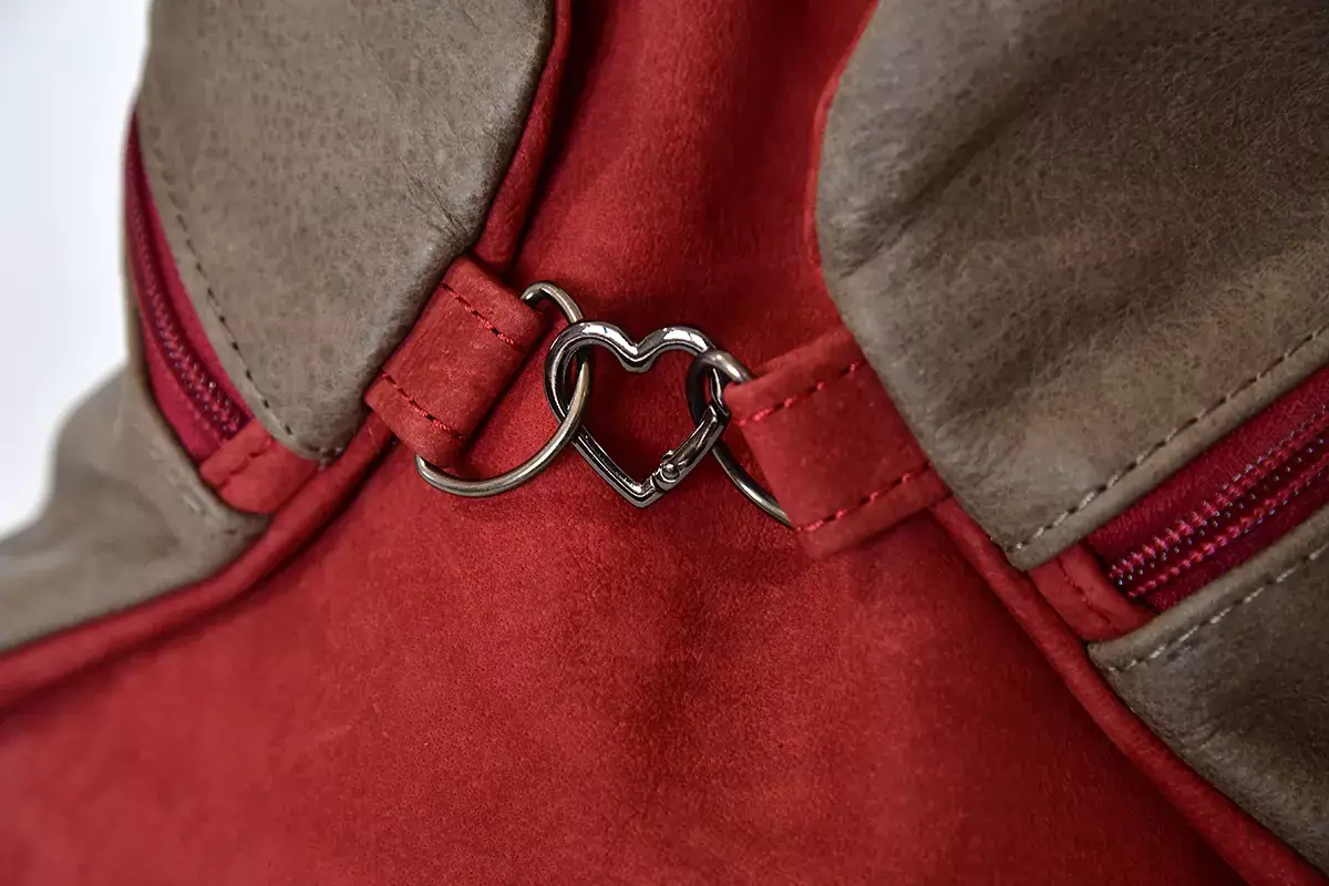 Verschluss in Herzform